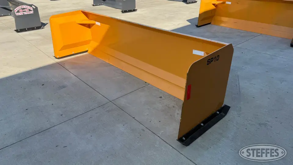 2025 Industrias America SP10 Skid Steer Snow Pushers and Snowblower