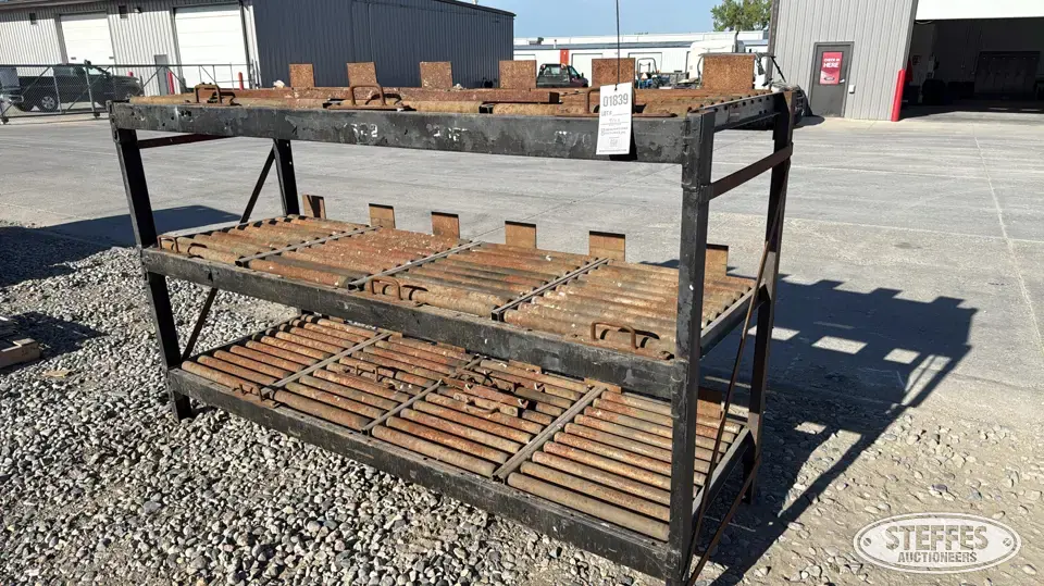 Roller shelf Storage and Bench