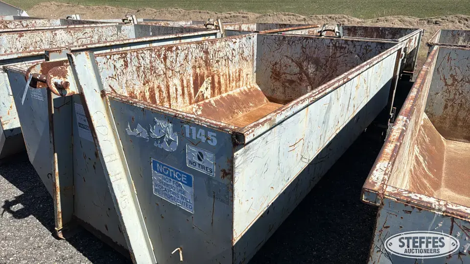 (2) 10 yd. roll-off dumpsters Construction Support Item