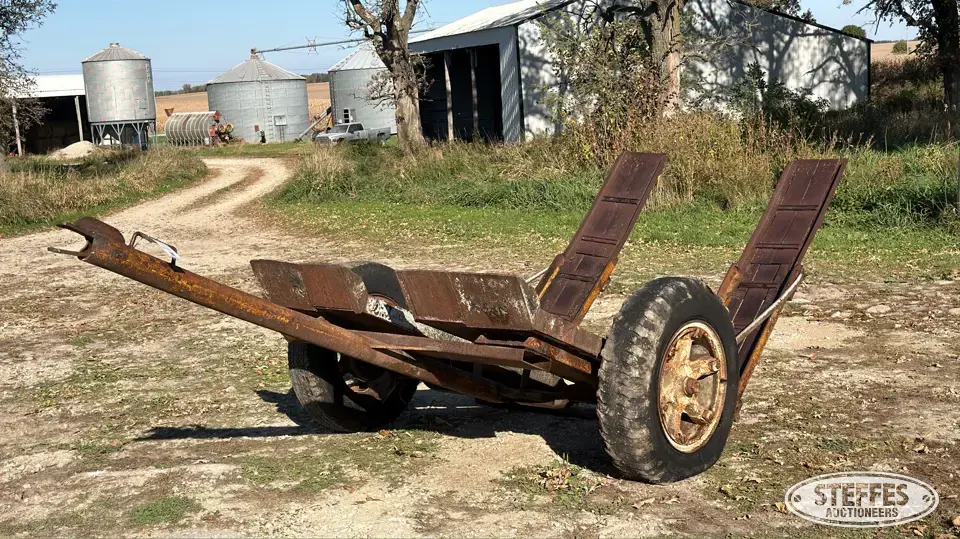Shop-built single axle utility trailer