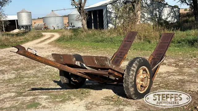 Shop-built single axle utility trailer