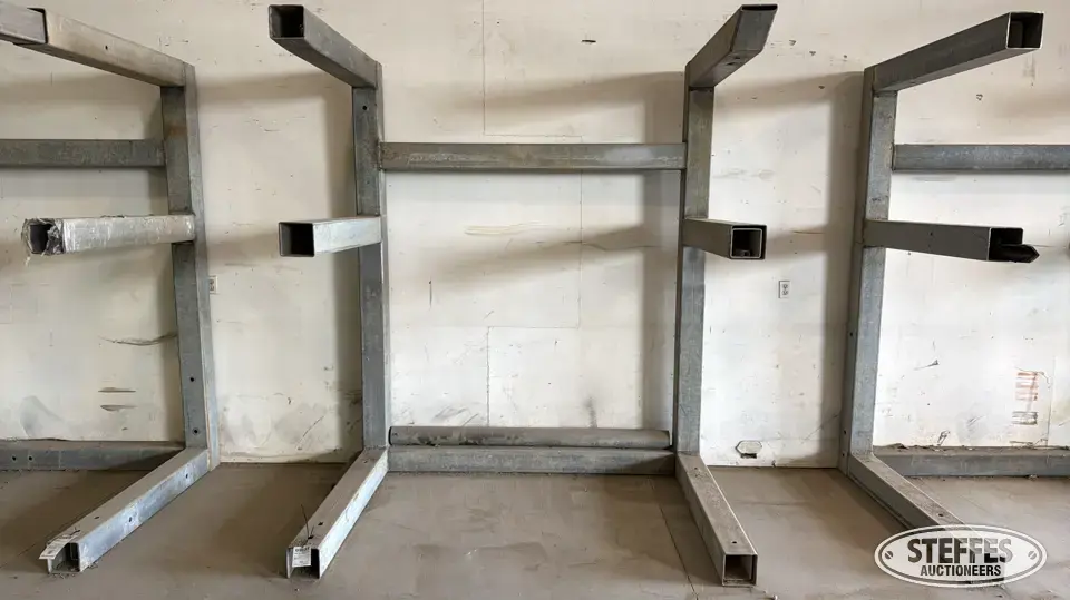 Steel rack Storage and Bench