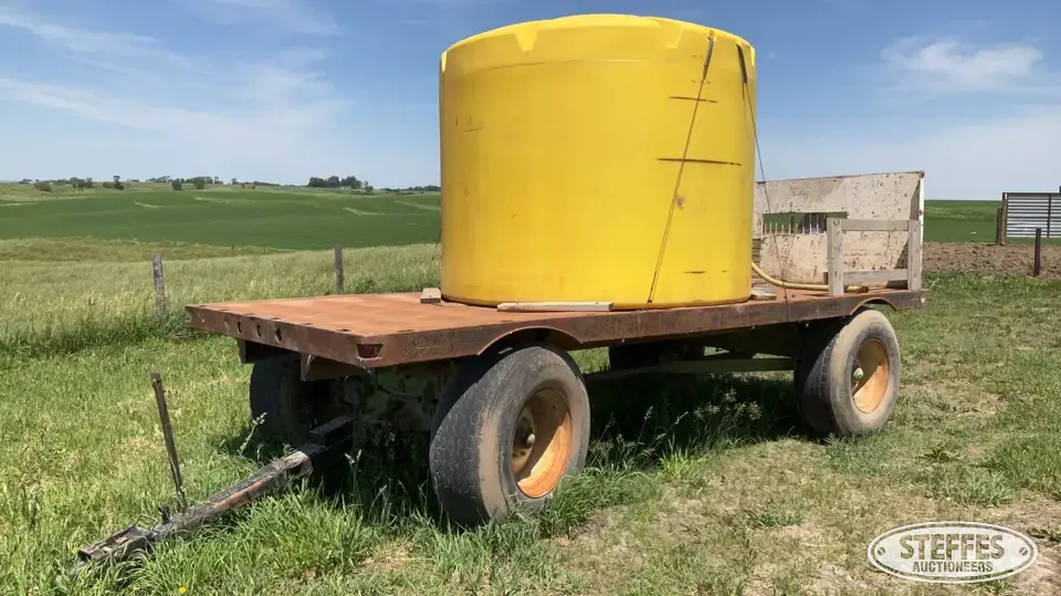 Shop built tender trailer Tender Unit