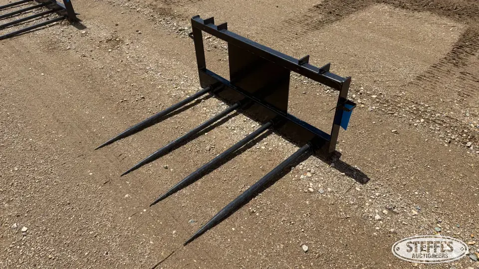 JCT bale spear Skid Steer Fork