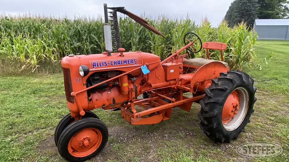 1954 Allis Chalmers C Collectible Show Tractors-Stationary Engine