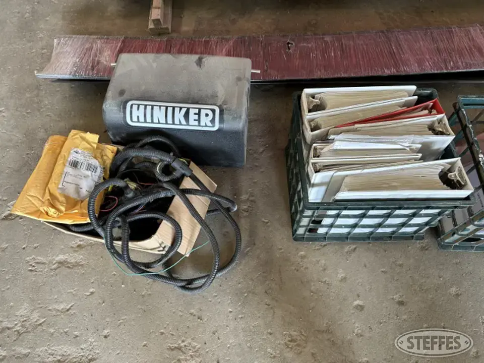 Hiniker Skid Steer Snow Pushers and Snowblower