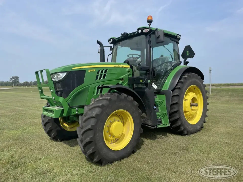 2021 John Deere 6155R MFWD Tractor