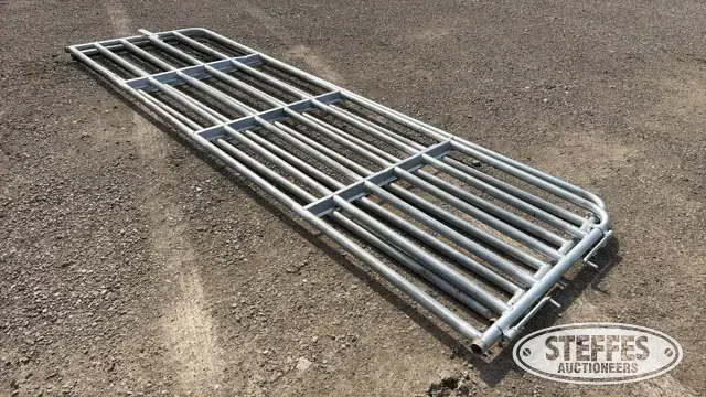 (2) 14’x48” gates