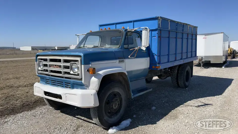 1979 GMC C6000 Single Axle Boxed Truck