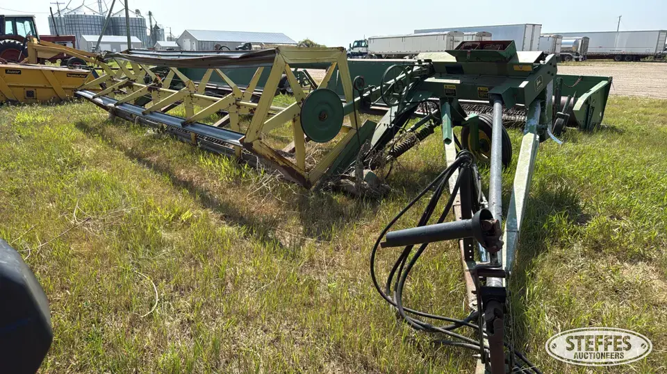 John Deere pull-type swather