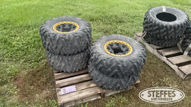 (4) ATV tires