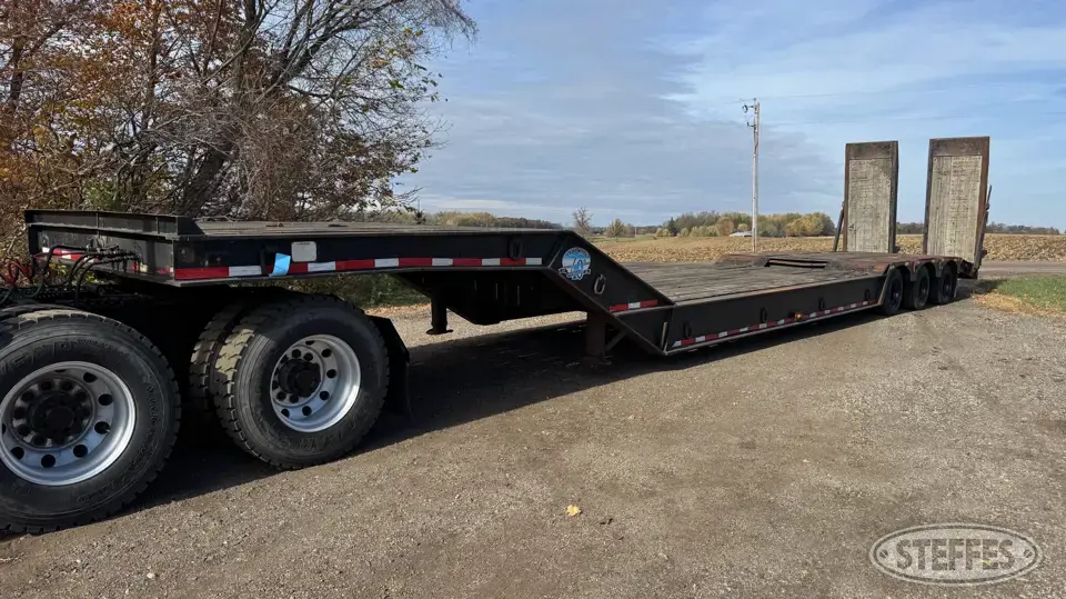 1997 Load King 403DR Step Deck Trailer