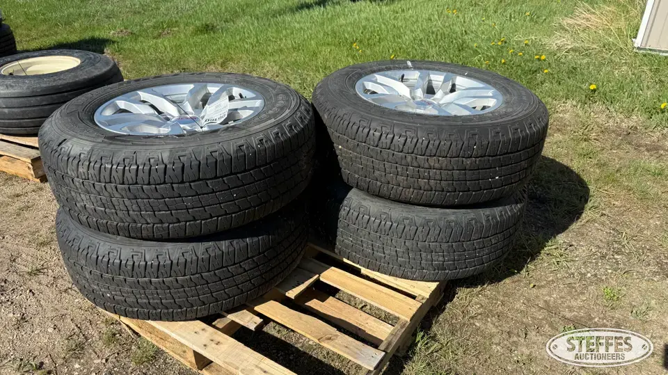 (4) Goodyear Wrangler 265/65R18 tires Passenger-Light Truck Tire