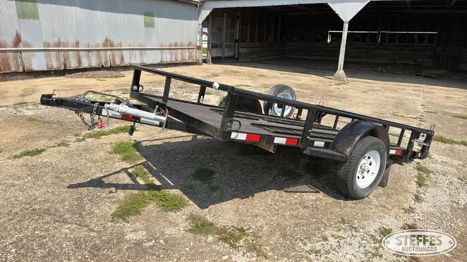2016 J & B TA-12 utility trailer