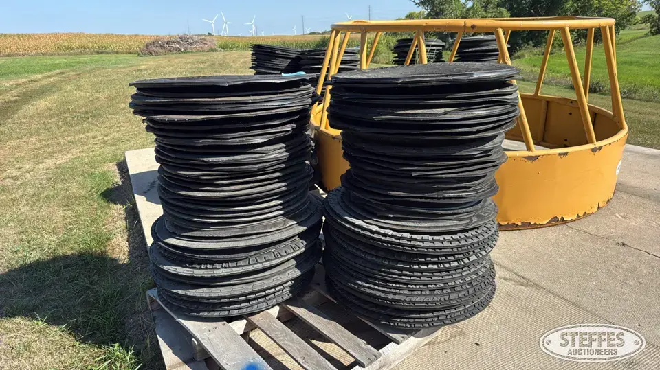 (100) Rubber tire sidewalls Livestock Equipment-Other