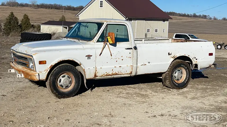 1968 Chevrolet Scottsdale 20 3 Quarter Ton Pickup