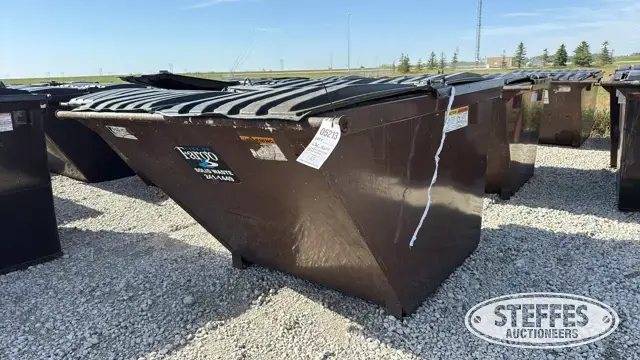 (3) 4 yd. dumpsters