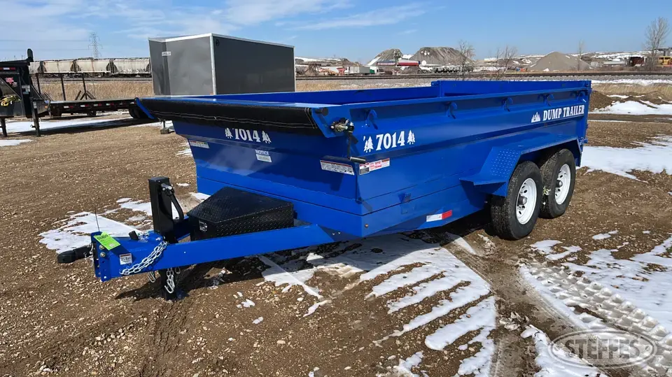 2025 Industrias America 7014 Bumper Dump Trailer