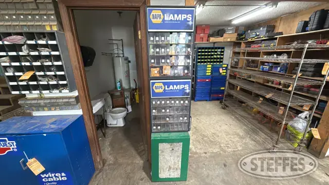 (2) Napa storage bins & contents