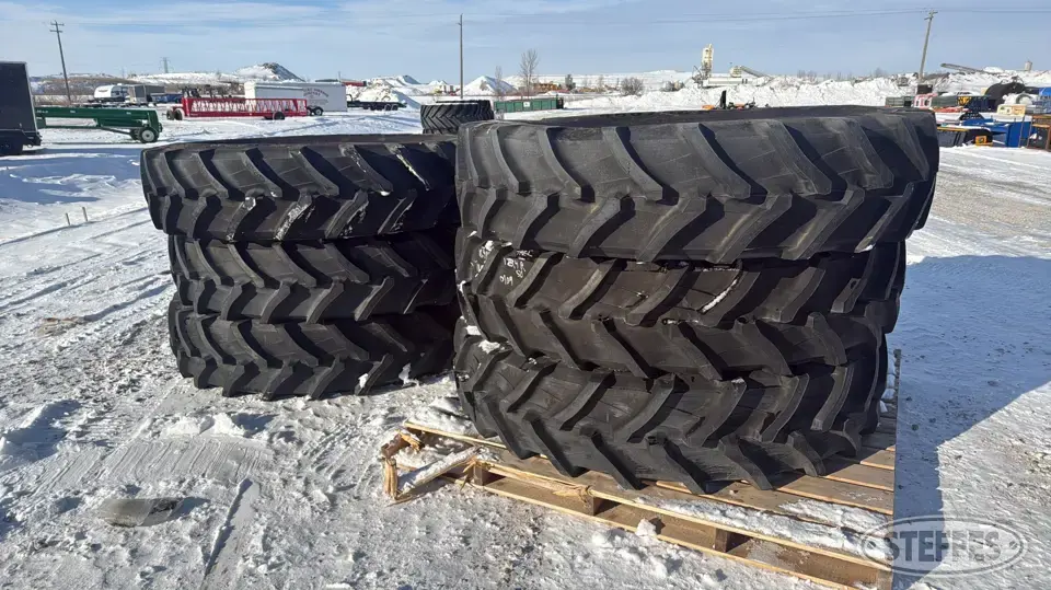 (6) Trelleborg 480/80R50 tires Tractor-Implement Tire