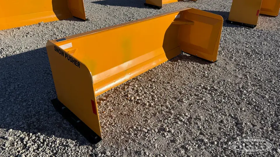 2026 Industrias America SP08 Skid Steer Snow Pushers and Snowblower