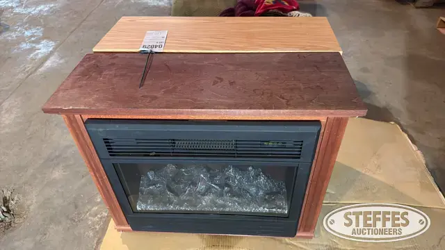 (2) Heat Surge electric fireplaces