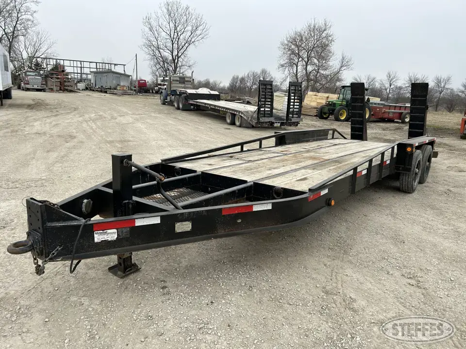 2008 Belshe Industries Flatbed Trailer