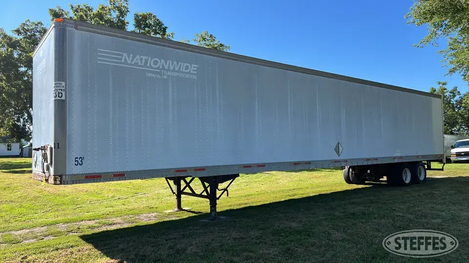 2000 Wabash Van Trailer