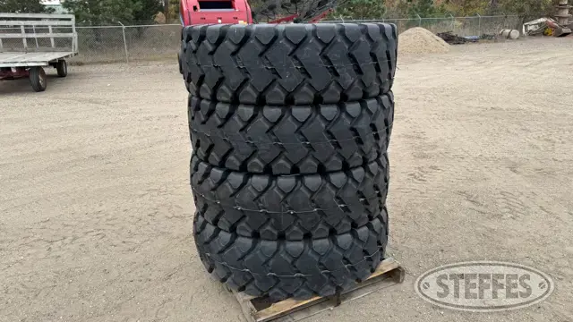 (4) Beaver 17.5-25 Tires
