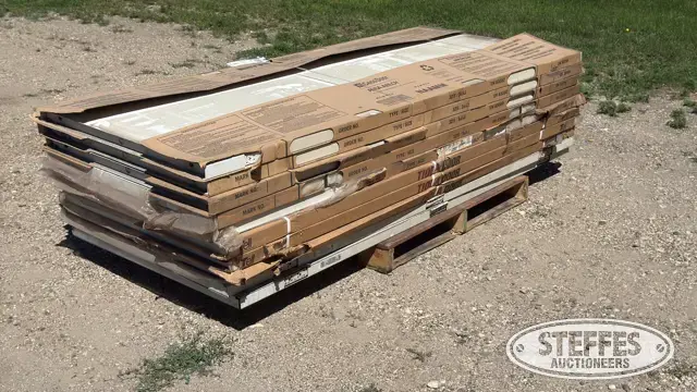 (10) Commercial steel doors