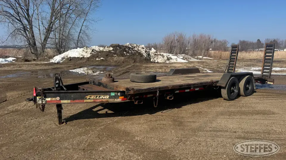 2014 Felling FT-20 Flatbed Trailer