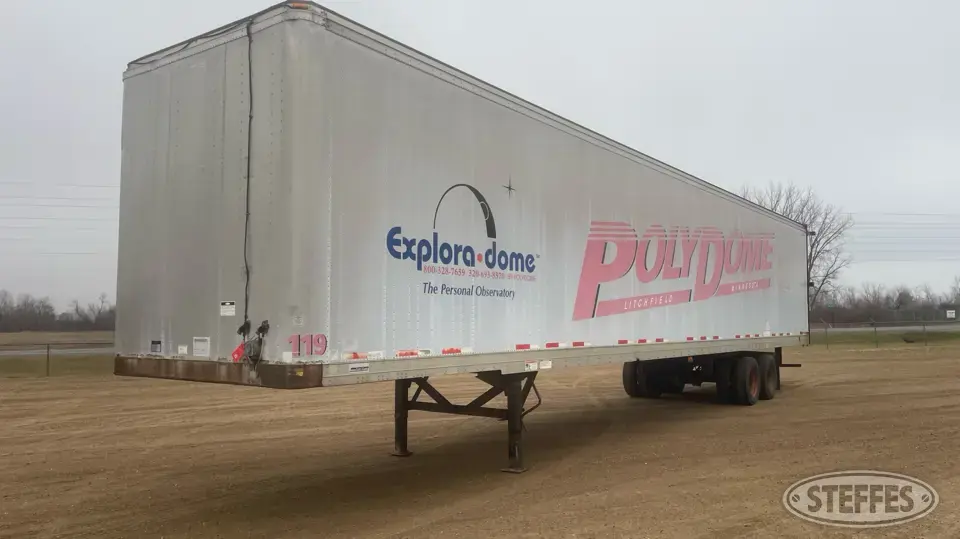 1999 Fruehauf Van Trailer