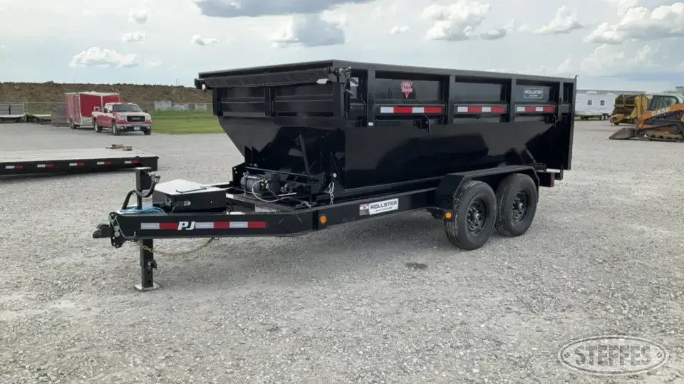 2022 PJ DR142 Bumper Dump Trailer