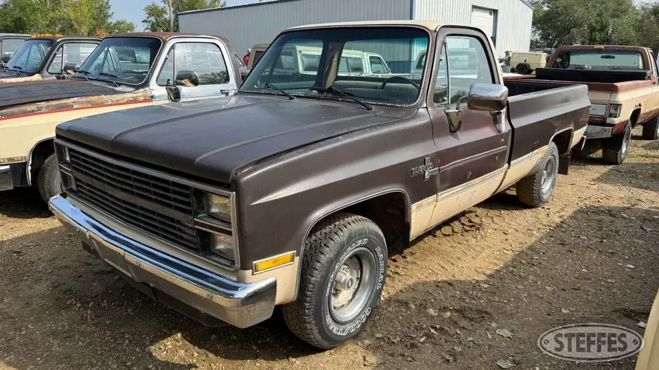 1984 Chevrolet C10 Silverado Half Ton Pickup