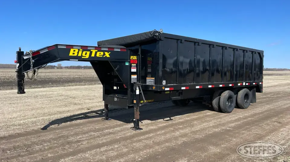 2022 Big Tex 25DUHD Gooseneck Dump Trailer