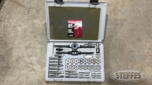 Craftsman metric tap & die set