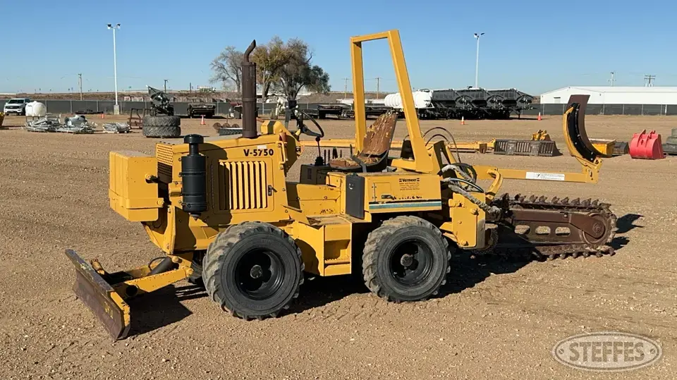 Vermeer V5750 Trencher