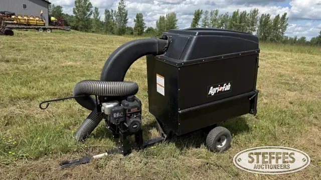 Agri-Fab pull-type yard vac