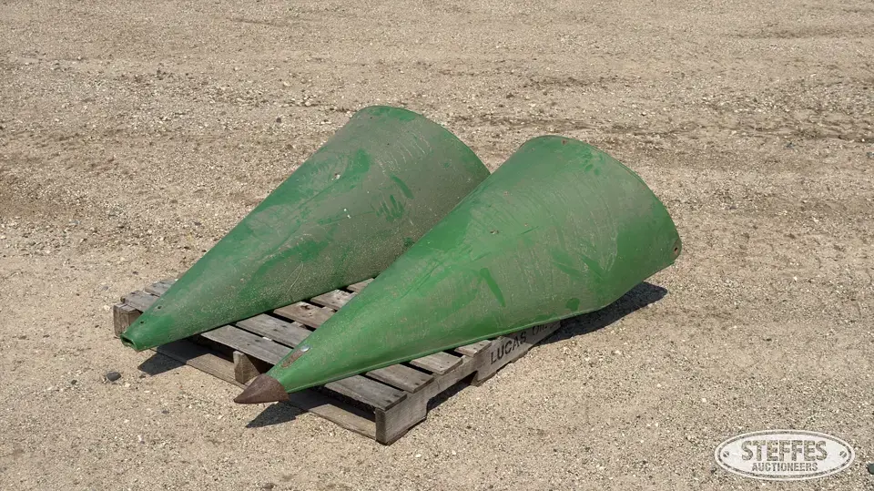 (2) John Deere corn head snouts Ag Equipment Part