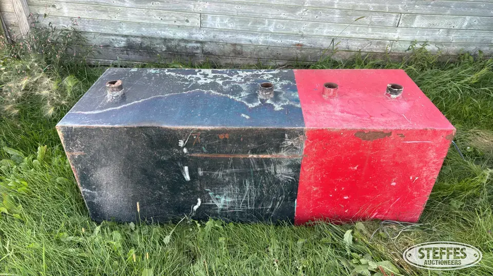 Dual compartment fuel tank