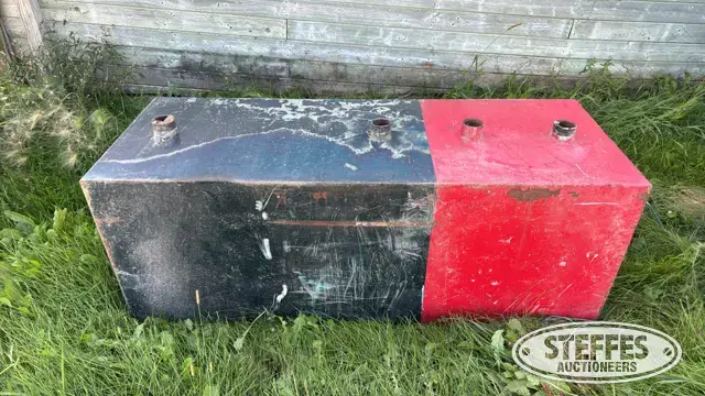 Dual compartment fuel tank