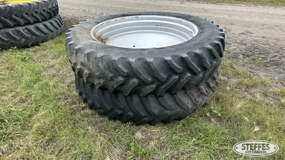 (2) 14.9R46 tires Tractor-Implement Tire