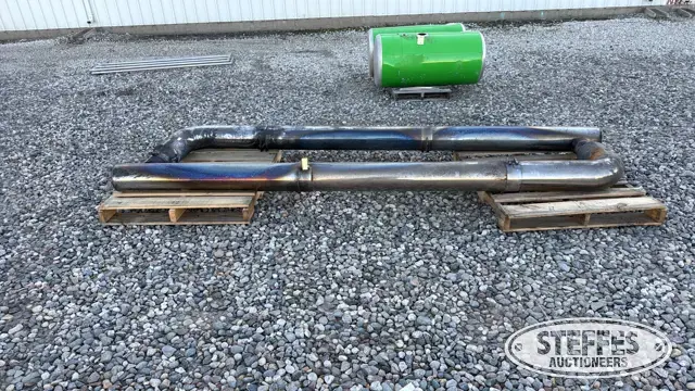 (2) 8” exhaust stacks