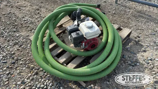 Honda GX160 gas water pump