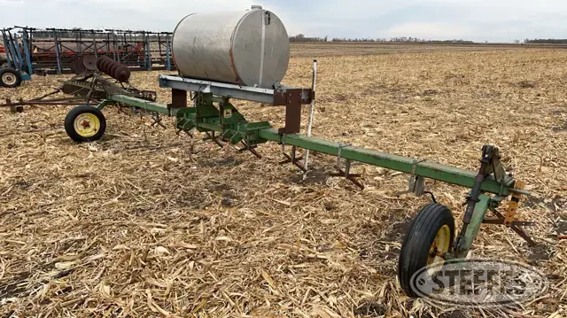 Shop-built band sprayer