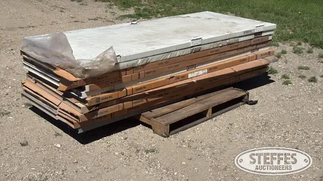 (10) Commercial steel doors