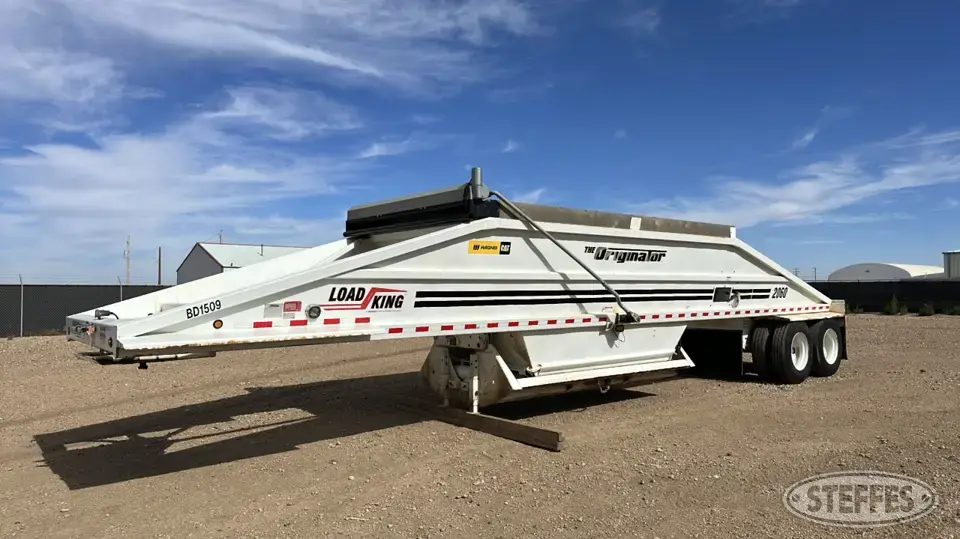 2015 Load King 2060-40-2 Belly Dump Trailer