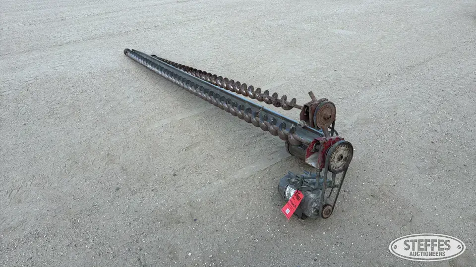 (2) Sweep augers Transfer-Jump Augers and Conveyor