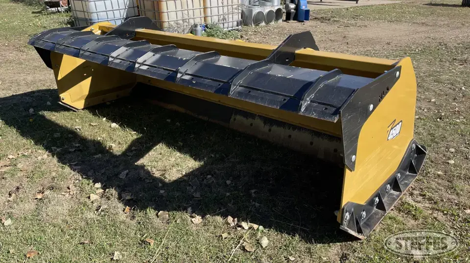 HLA 4500 Skid Steer Snow Pushers and Snowblower