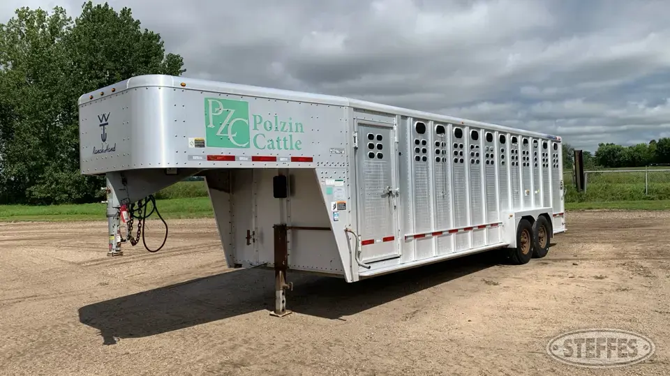 2012 Wilson Ranch Hand Gooseneck Livestock Trailer